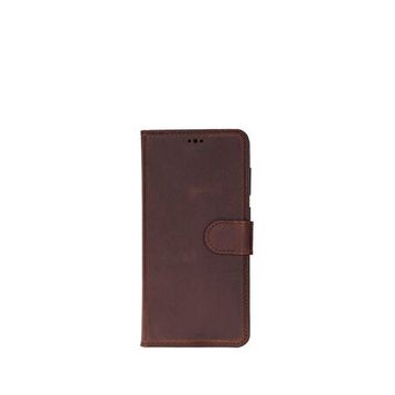 BloominBag Monte Saddle Heritage Samsung Galaxy S26 Plus Deri Çıkarılabilir Cüzdanlı Telefon Kılıfı