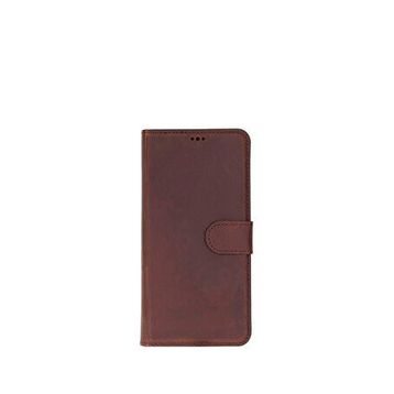 BloominBag Monte Saddle Heritage Samsung Galaxy S26 Ultra Deri Çıkarılabilir Cüzdanlı Telefon Kılıfı