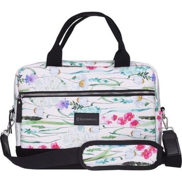 BloominBag Spring Bloom 13-14"" Beyaz Laptop Macbook Çantası