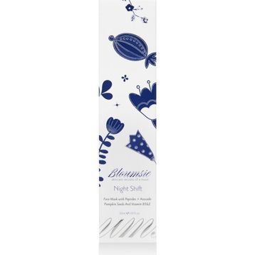 Bloumsie Night Shift Peptides Avokado ve Kabak Çekirdeği Özlü Canlılık Veren Yaşlanma Karşıtı Gece Maskesi