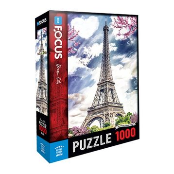 Blue Focus 1000 Parça Eiffel Tower Eyfel Kulesi Puzzle