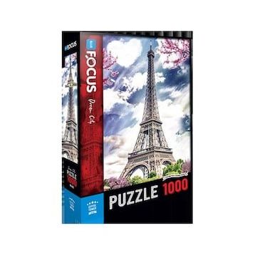 Blue Focus 1000 Parça Eiffel Tower Eyfel Kulesi Puzzle