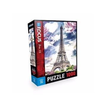 Blue Focus 1000 Parça Eiffel Tower Eyfel Kulesi Puzzle