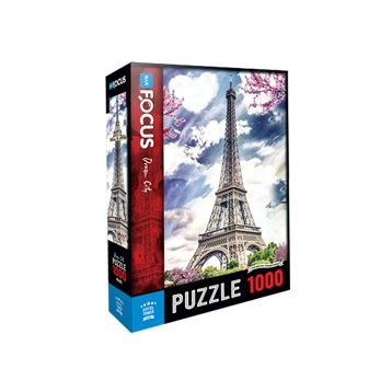 Blue Focus 1000 Parça Eiffel Tower Eyfel Kulesi Puzzle