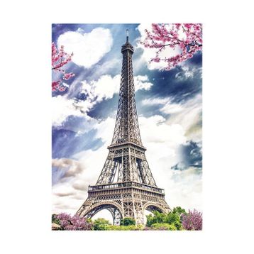 Blue Focus 1000 Parça Eiffel Tower Eyfel Kulesi Puzzle