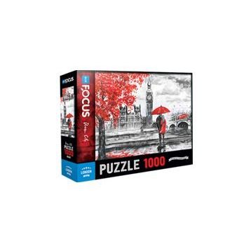 Blue Focus 1000 Parça London Puzzle