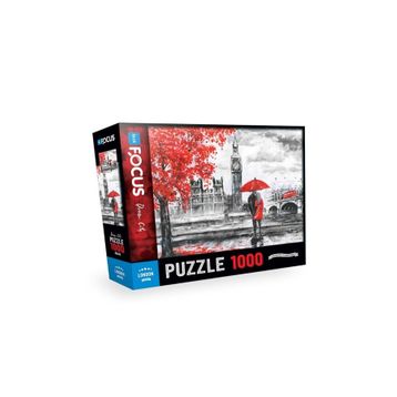Blue Focus 1000 Parça London Puzzle