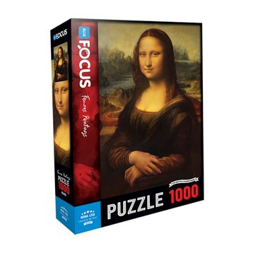Blue Focus 1000 Parça Mona Lisa Puzzle