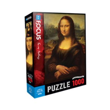 Blue Focus 1000 Parça Mona Lisa Puzzle