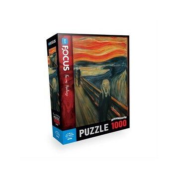 Blue Focus 1000 Parça The Scream Çığlık Puzzle