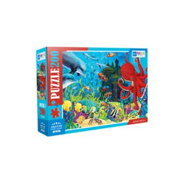 Blue Focus 200 Parça Aquatic Life Deniz Yaşamı Puzzle
