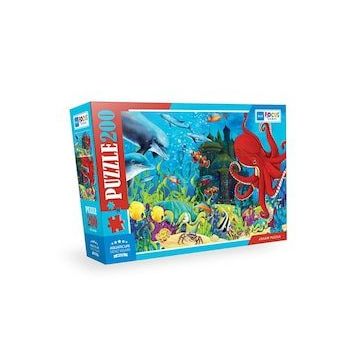 Blue Focus 200 Parça Aquatic Life Deniz Yaşamı Puzzle