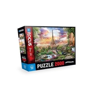 Blue Focus 2000 Parça Paris Puzzle