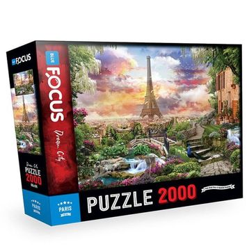 Blue Focus 2000 Parça Paris Puzzle