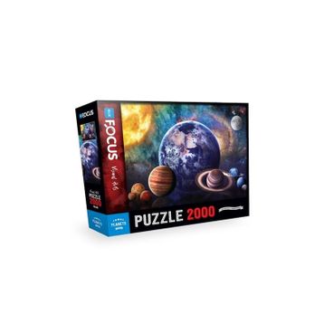 Blue Focus 2000 Parça Planets Gezegenler Puzzle