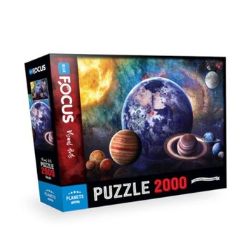 Blue Focus 2000 Parça Planets Gezegenler Puzzle