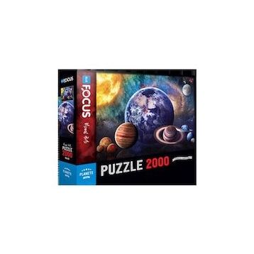 Blue Focus 2000 Parça Planets Gezegenler Puzzle