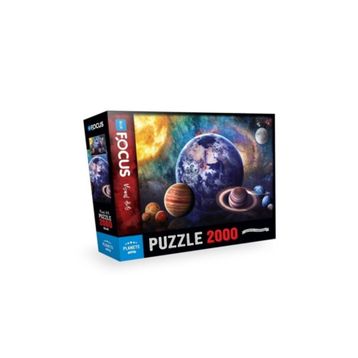 Blue Focus 2000 Parça Planets Gezegenler Puzzle