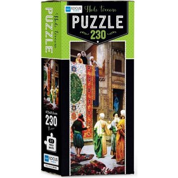 Blue Focus 230 Parça Halı Tüccarı Panorama Puzzle