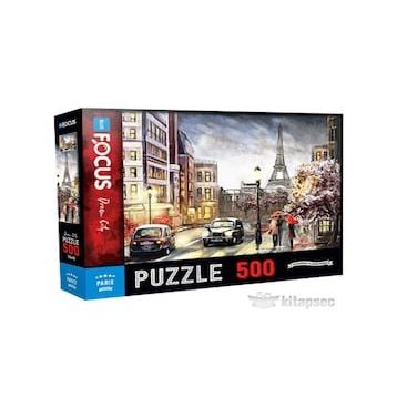 Blue Focus 500 Parça Paris Puzzle