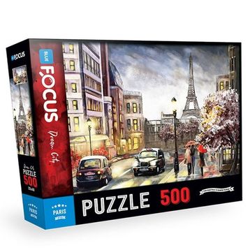 Blue Focus 500 Parça Paris Puzzle