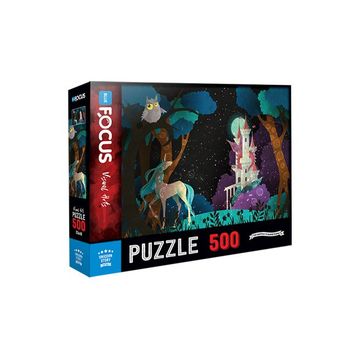 Blue Focus 500 Parça Unicorn Story Tek Boynuzlu At Hikayesi Puzzle