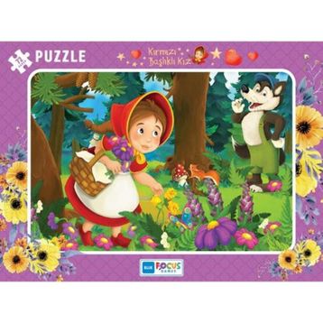 Blue Focus 72 Parça Kırmızı Başlıklı Kız Puzzle
