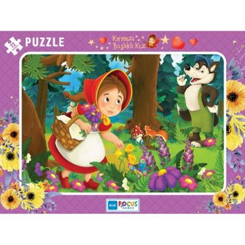 Blue Focus 72 Parça Kırmızı Başlıklı Kız Puzzle