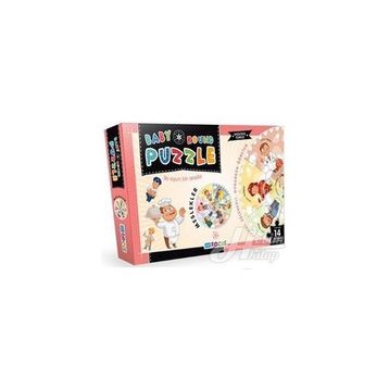 Blue Focus BF075 Meslekler - Baby Round Puzzle