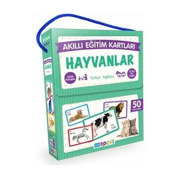 Blue Focus BF133 Hayvanlar Akıllı Eğitim Kartları