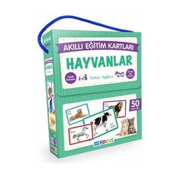 Blue Focus BF133 Hayvanlar Akıllı Eğitim Kartları