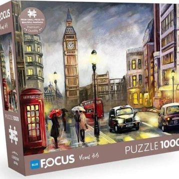Blue Focus Bf423 1000 Parça London Puzzle