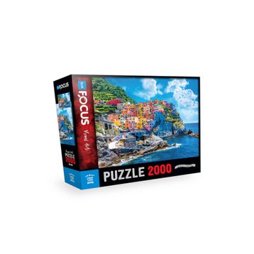 Blue Focus Cinque Terre 2000 Parça Puzzle