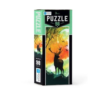Blue Focus Deer 98 Parça Puzzle