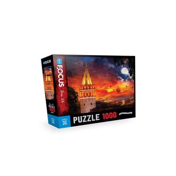 Blue Focus Galata Kulesi 1000 Parça Puzzle