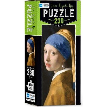 Blue Focus İnci Küpeli Kız 230 Parça Puzzle