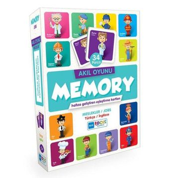 Blue Focus Memory - Meslekler 34 Parça