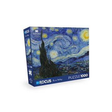 Blue Focus Starry Nıght 1000 Parça Puzzle