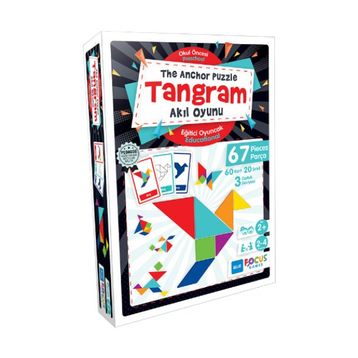 Blue Focus Tangram - The Anchor Puzzle
