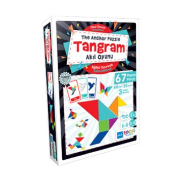 Blue Focus Tangram - The Anchor Puzzle