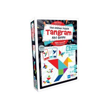 Blue Focus Tangram - The Anchor Puzzle