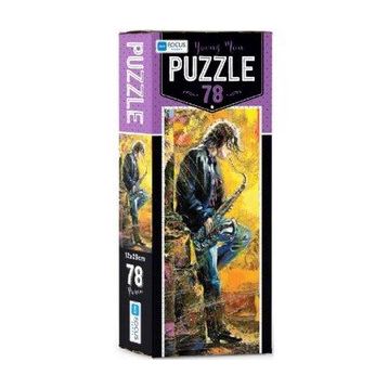 Blue Focus Young Man 78 Parça Puzzle