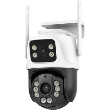 Blue Inter INT-CMR63 6MP Wifi Çift Kamera İki Yönlü Sesli ve Kızılötesi Gece Görüşlü Güvenlik Kamerası