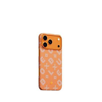 Blueo Mr. Gorilla Iphone 17 Pro Max Aramid Fiber Magsafe Turuncu Uyumlu Telefon Kılıfı