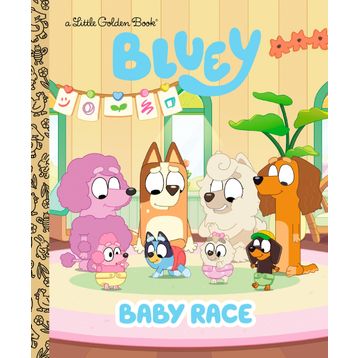 Bluey Baby Race Kitap