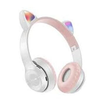 Blupple P47M Beyaz Kedi Bluetooth Kulaklık