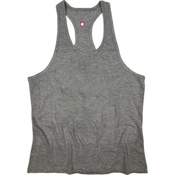 Bluu Basic Gri Fitness Gym Tank Top Erkek Sporcu Atleti