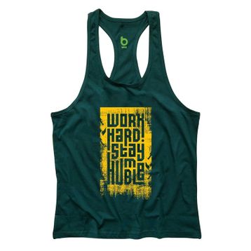 Bluu HMBLW Siyah Beyaz Fitness Gym Tank Top Erkek Sporcu Atleti