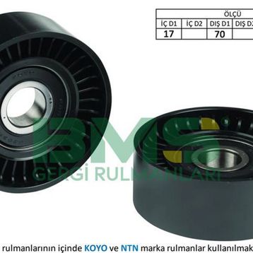 Bms Astra Corsa Tigra 1.4-1.6 16 V 94 P306 P307 Partner 2.0 HDI 94 Corolla Alternatör Gergi Rulmanı