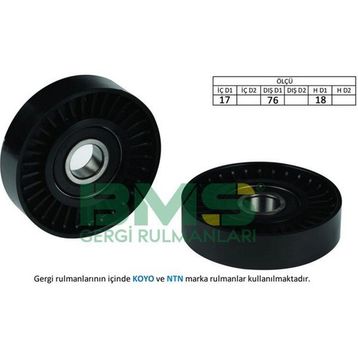 Bms Clio II Modus 1.4 16 V 00 Alternatör Gergi Rulmanı